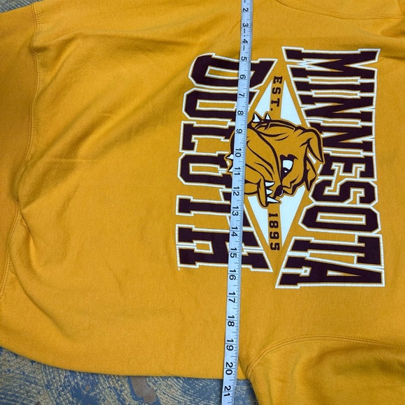 Champion Minnesota Duluth University Bulldogs Crew Neck Sweater Small NCAA - Picture 6 of 6